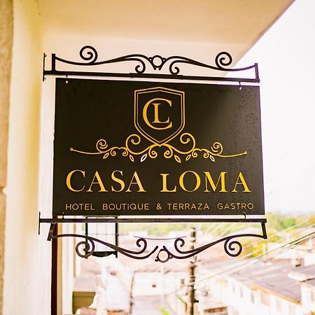 Casa Loma Hotel Boutique & Terraza Gastro بوبايان المظهر الخارجي الصورة