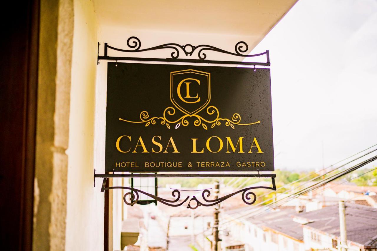 Casa Loma Hotel Boutique & Terraza Gastro بوبايان المظهر الخارجي الصورة